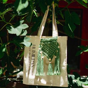 Bolsa macramé